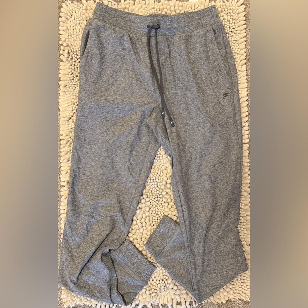 Fabletics Heather Gray Activewear Pants